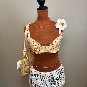 Victoria's Secret Floral Bikini Top